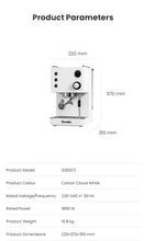 G3007Z Dual Boiler Home Espresso Machine