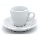 White Espresso Cup and Saucer - Espresso Doctor