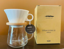SNOW TOP by Iwaki coffee pot & Dripper set 400ml - Espresso Doctor