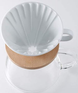SNOW TOP by Iwaki coffee pot & Dripper set 400ml - Espresso Doctor