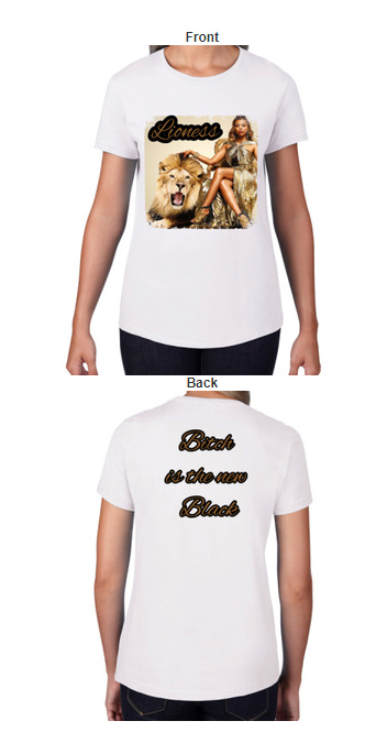 Lioness T - Black/White